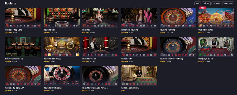 da dang cac ban choi roulette tren sanh ebet cua nha cai uk88 Đa dạng các bàn chơi roulette trên sảnh ebet của nhà cái Dafabet